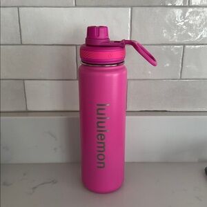 lululemon athletica Pink 24 oz Water Bottle